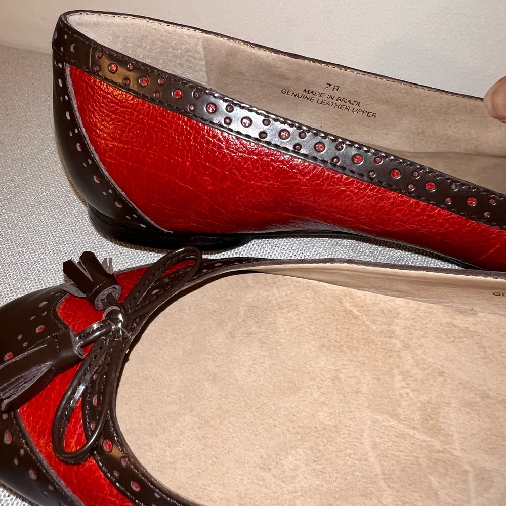 Talbots Women’s Shoes Red Size 7M Excellent Condition Like New - Picture 2 of 7